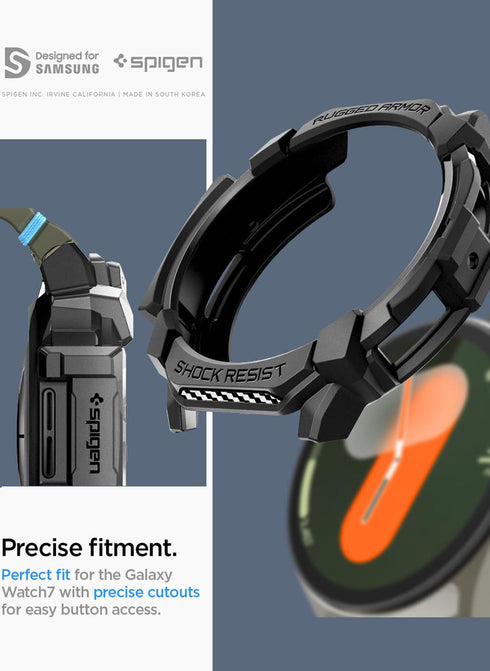 Spigen Samsung Galaxy Watch 7 (44mm) Case Rugged Armor